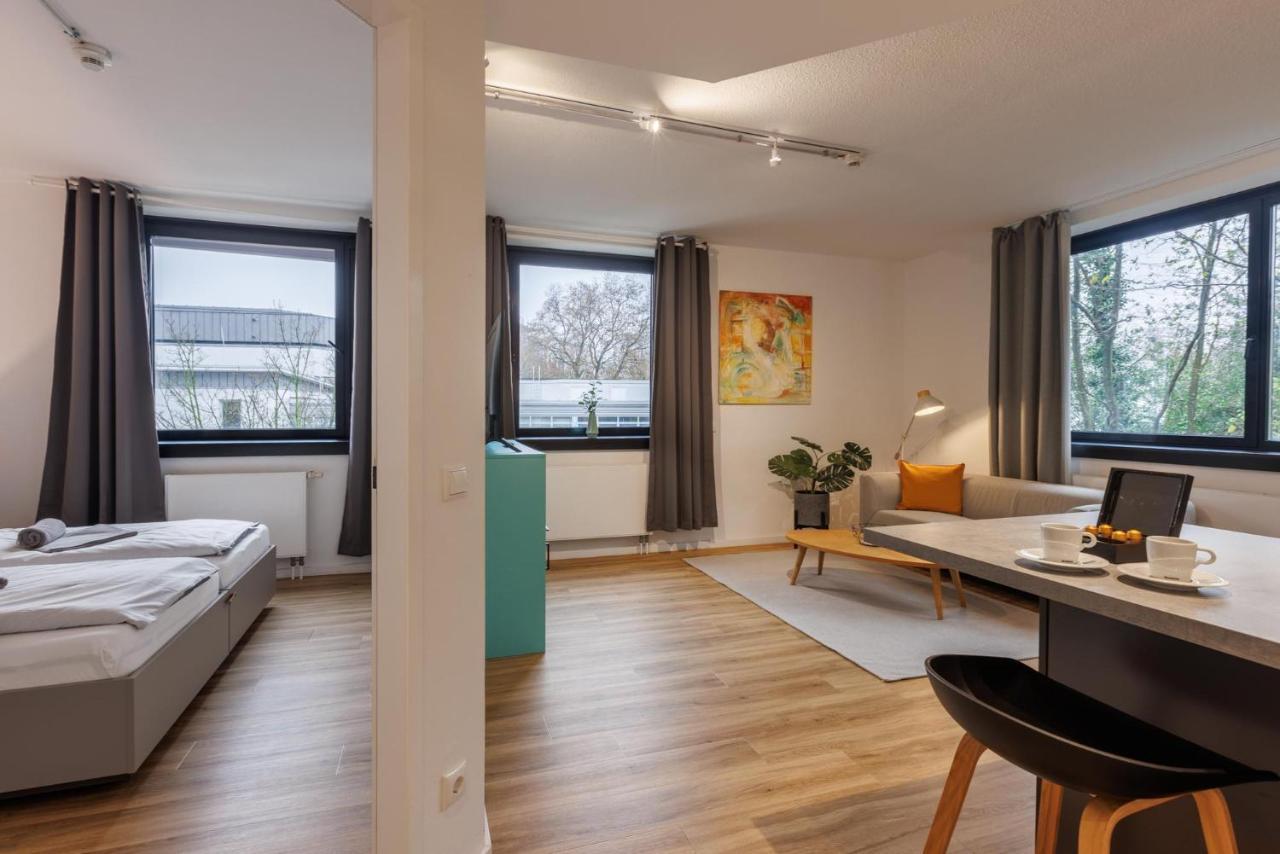 Glueck Auf Appartements Dueppelstrasse أوبيرهاوزين المظهر الخارجي الصورة