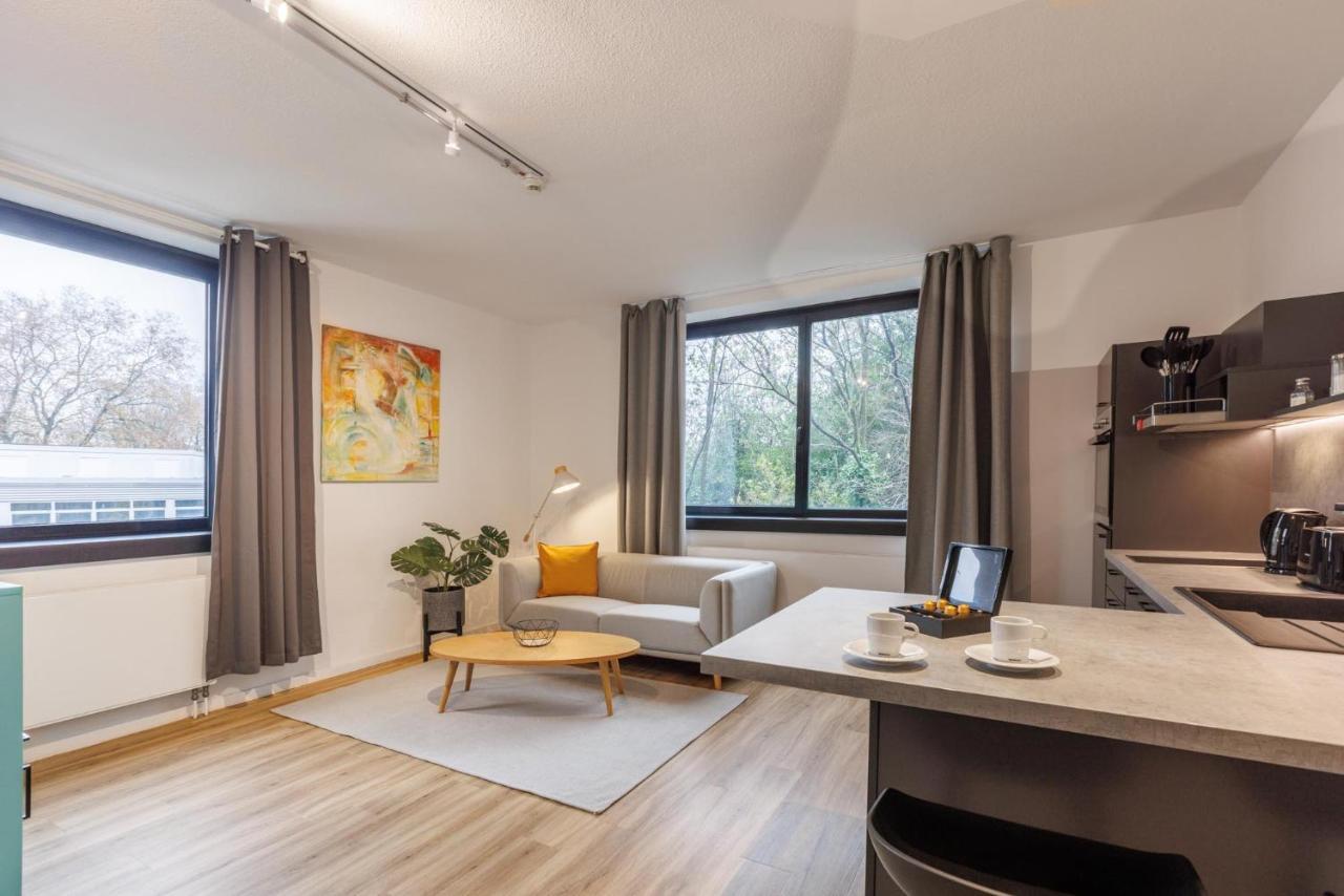 Glueck Auf Appartements Dueppelstrasse أوبيرهاوزين المظهر الخارجي الصورة